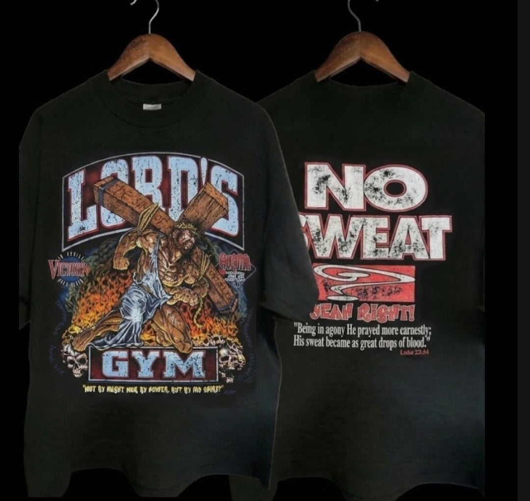 1990s LORDS GYM ON SHAKA HEAVYWEIGHT T SHIRT "MODERN