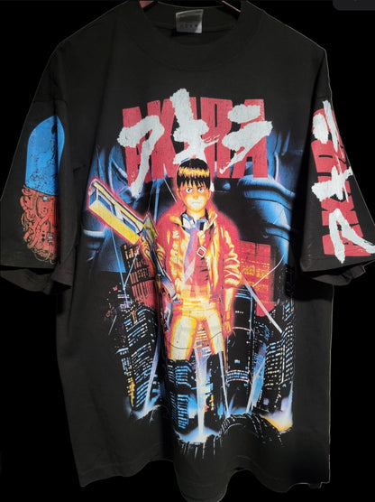 AKIRA ON SHAKA HEAVYWEIGHT GARMET DYED T SHIRT