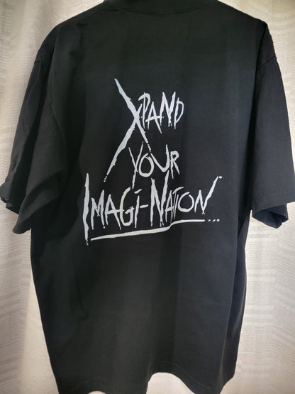 JEFF HARDY ON SHAKA HEAVYWEIGHT GARMET DYED T SHIRT