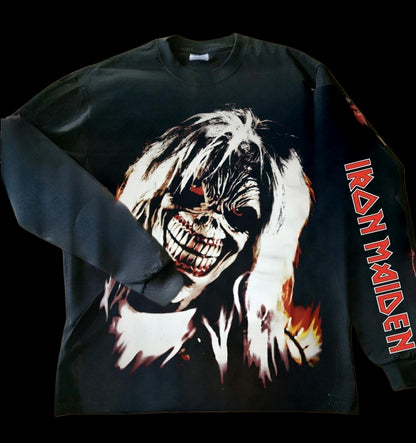 IRON MAIDEN ON HEAVYWEIGHT SHIRT