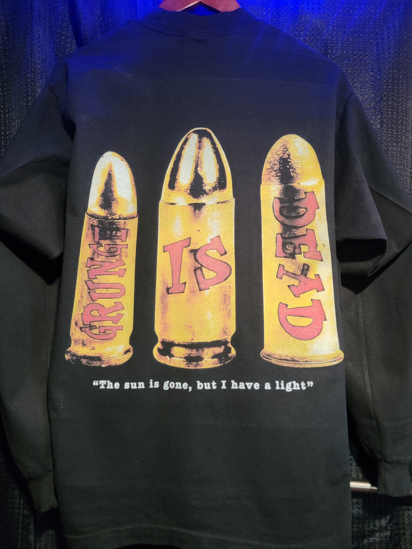 KURT COBAIN GRUNGE IS DEAD  LONG SLEEVE SLEEVE