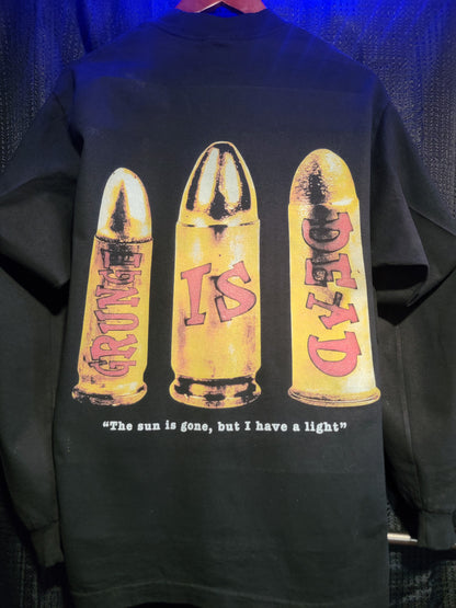 KURT COBAIN GRUNGE IS DEAD  LONG SLEEVE SLEEVE