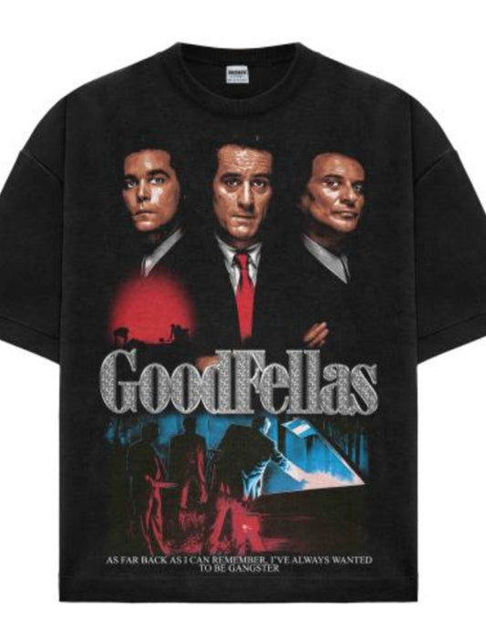 GOODFELLAS SHAKA HEAVYWEIGHT GARMET DYED T SHIRT
