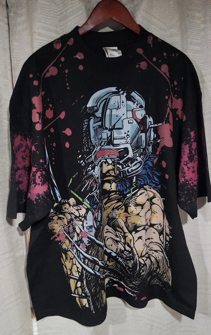 WEAPON X ON SHAKA HEAVYWEIGHT GARMET DYED T SHIRT