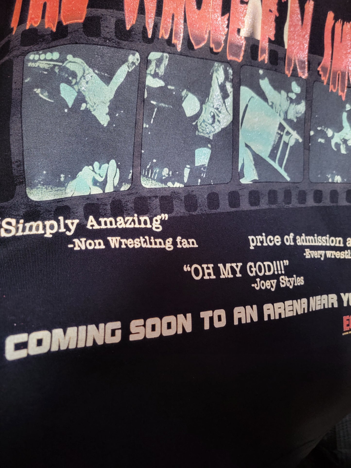 ROB VAN DAM THE WHOLE FKN SHOW ON SHAKA HEAVY GARMET DYED T (Wrestling