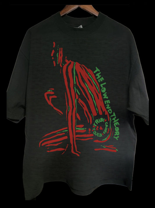 1991 Tribe Called Quest Low End Theory custom printed tee, front